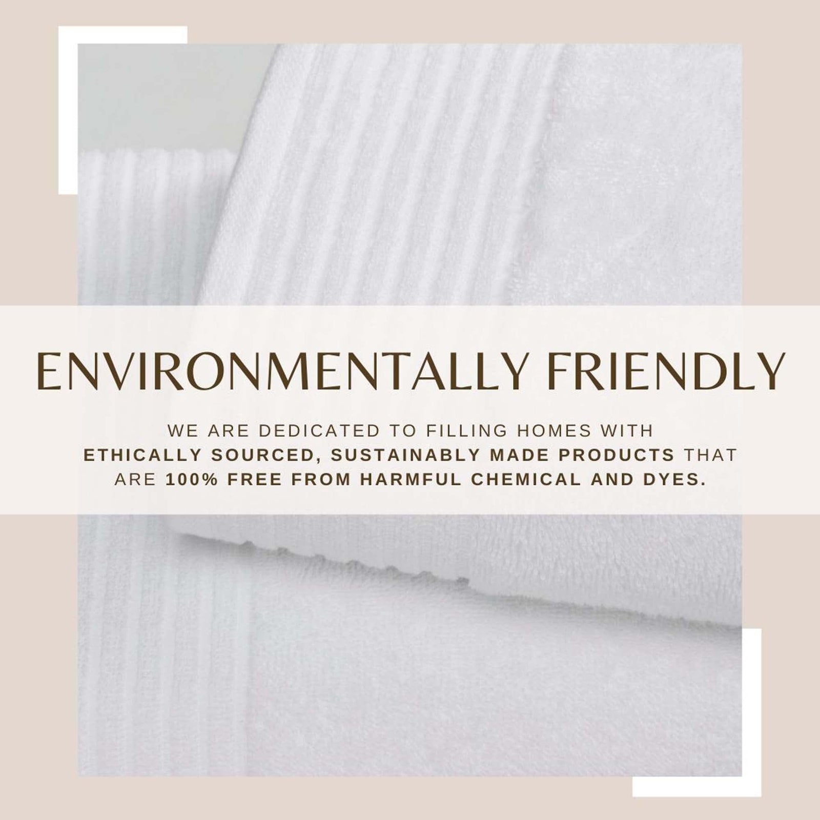 6 Piece Set Cotton Bath Towels - Kasper Collection