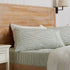 Striped Microfiber Sheet Set - Evette Collection