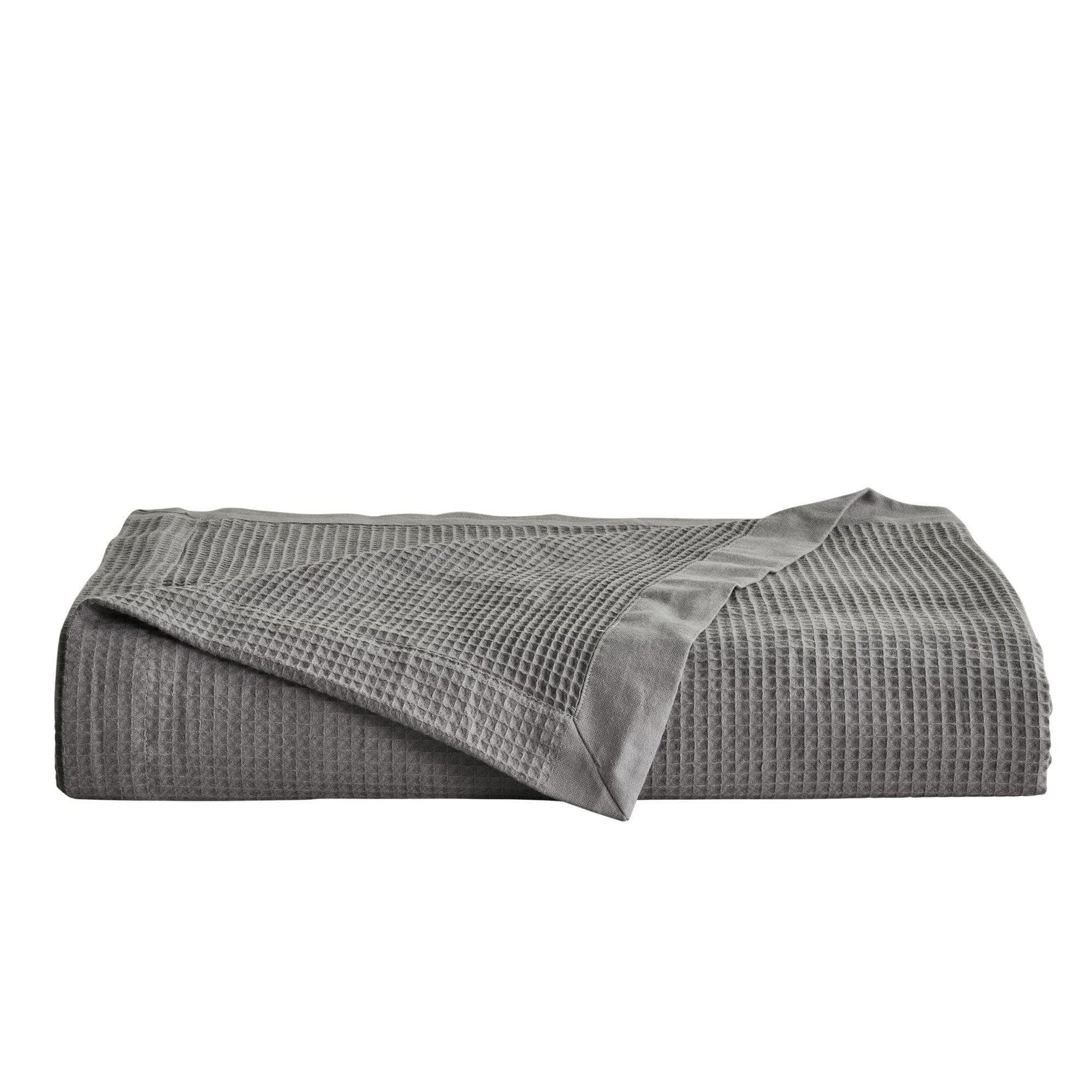100% Cotton Small Waffle Weave Blanket - Hazel Collection