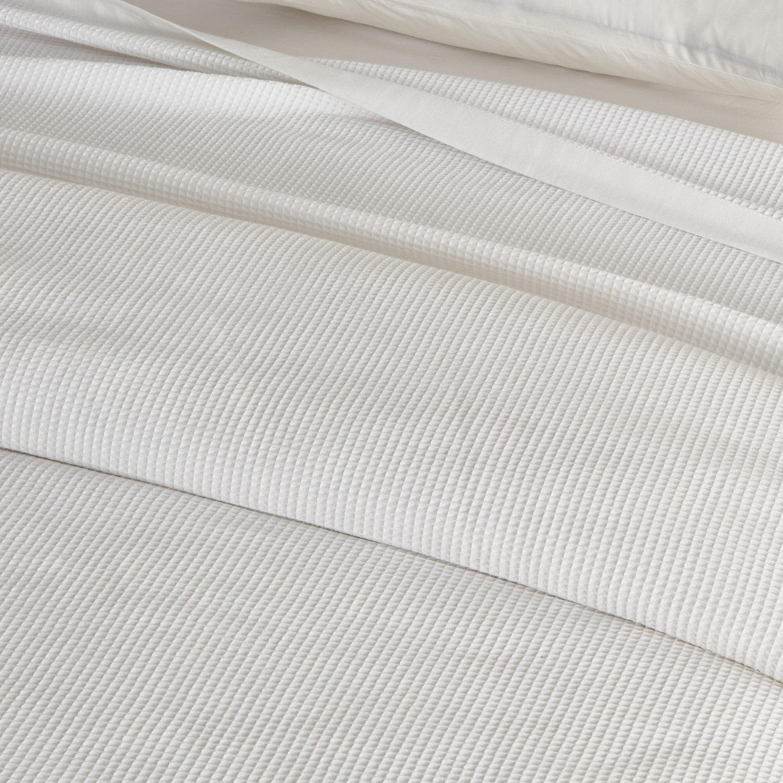 100% Cotton Small Waffle Weave Blanket - Hazel Collection