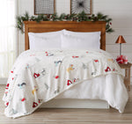 Velvet Throw Blanket - Pearl Collection