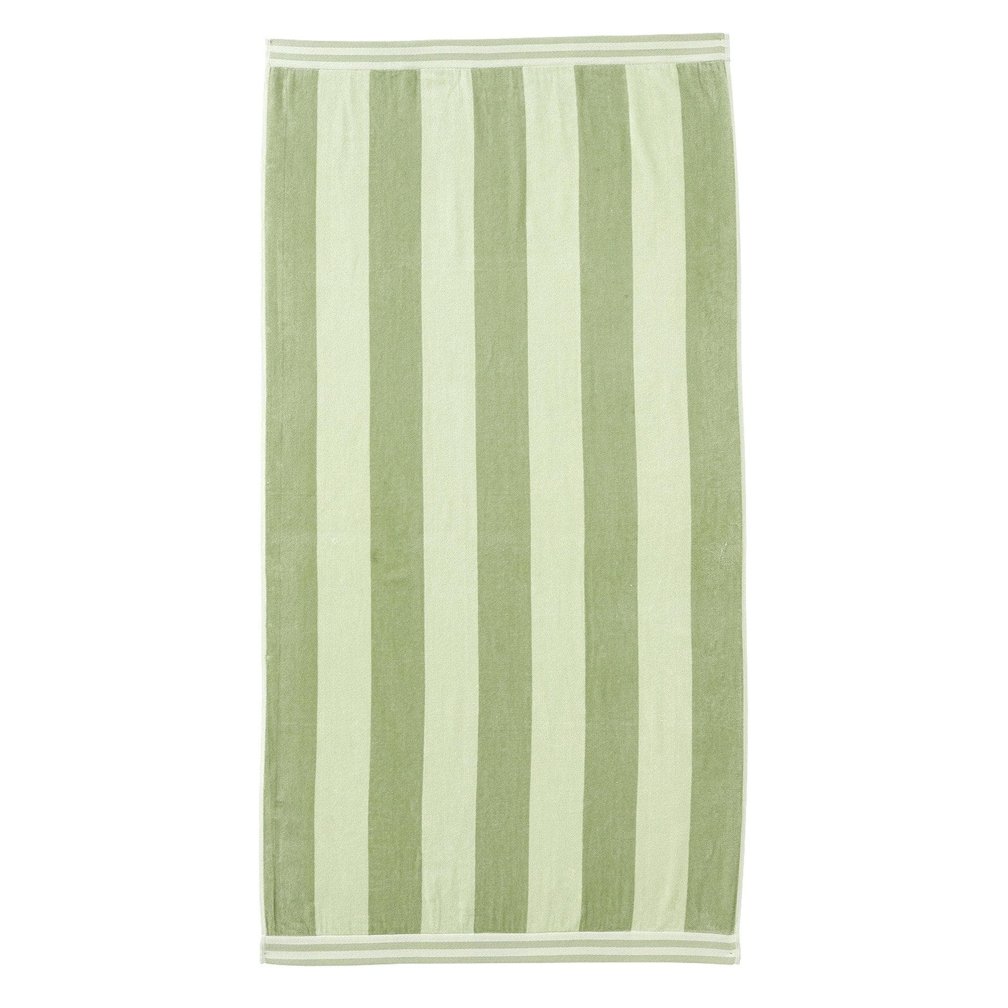 Oversized Striped Cabana Beach Towel - Edgartown Collection