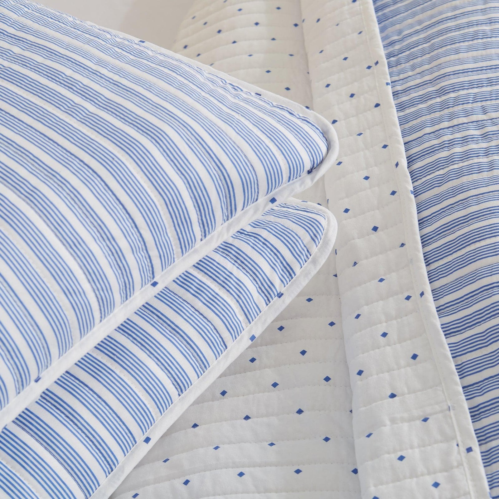 3-Piece Stripe Quilt - Marcie Collection