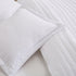 3-Piece Solid Striped Quilt - Virginia Collection