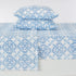 4-Piece Printed Plush Sheet - Velvet Luxe Lattice Collection