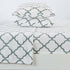 4-Piece Printed Plush Sheet - Velvet Luxe Lattice Collection