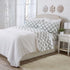 4-Piece Printed Plush Sheet - Velvet Luxe Lattice Collection