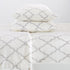 4-Piece Printed Plush Sheet - Velvet Luxe Lattice Collection