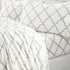4-Piece Printed Plush Sheet - Velvet Luxe Lattice Collection