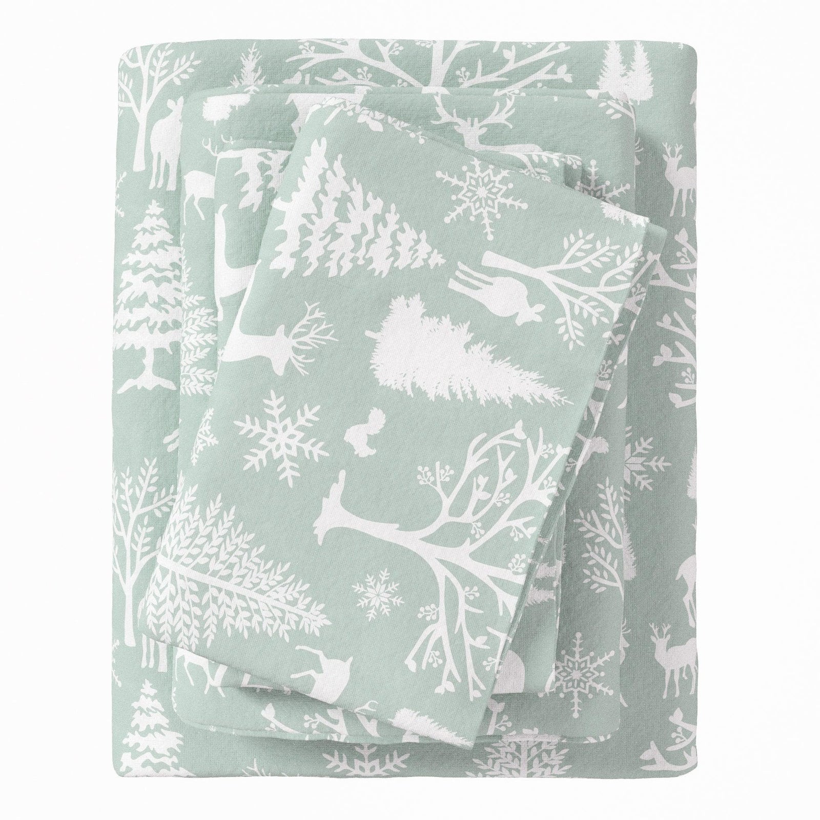 4-Piece Turkish Cotton Flannel Sheet - Lakeview Collection