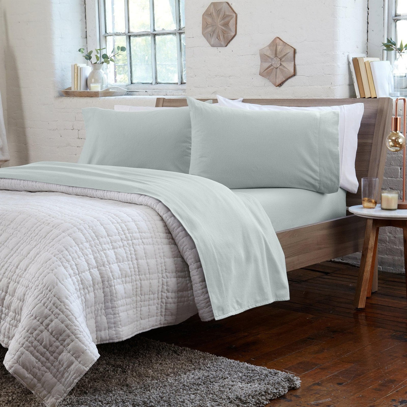 4-Piece Turkish Cotton Flannel Sheet - Raye Collection