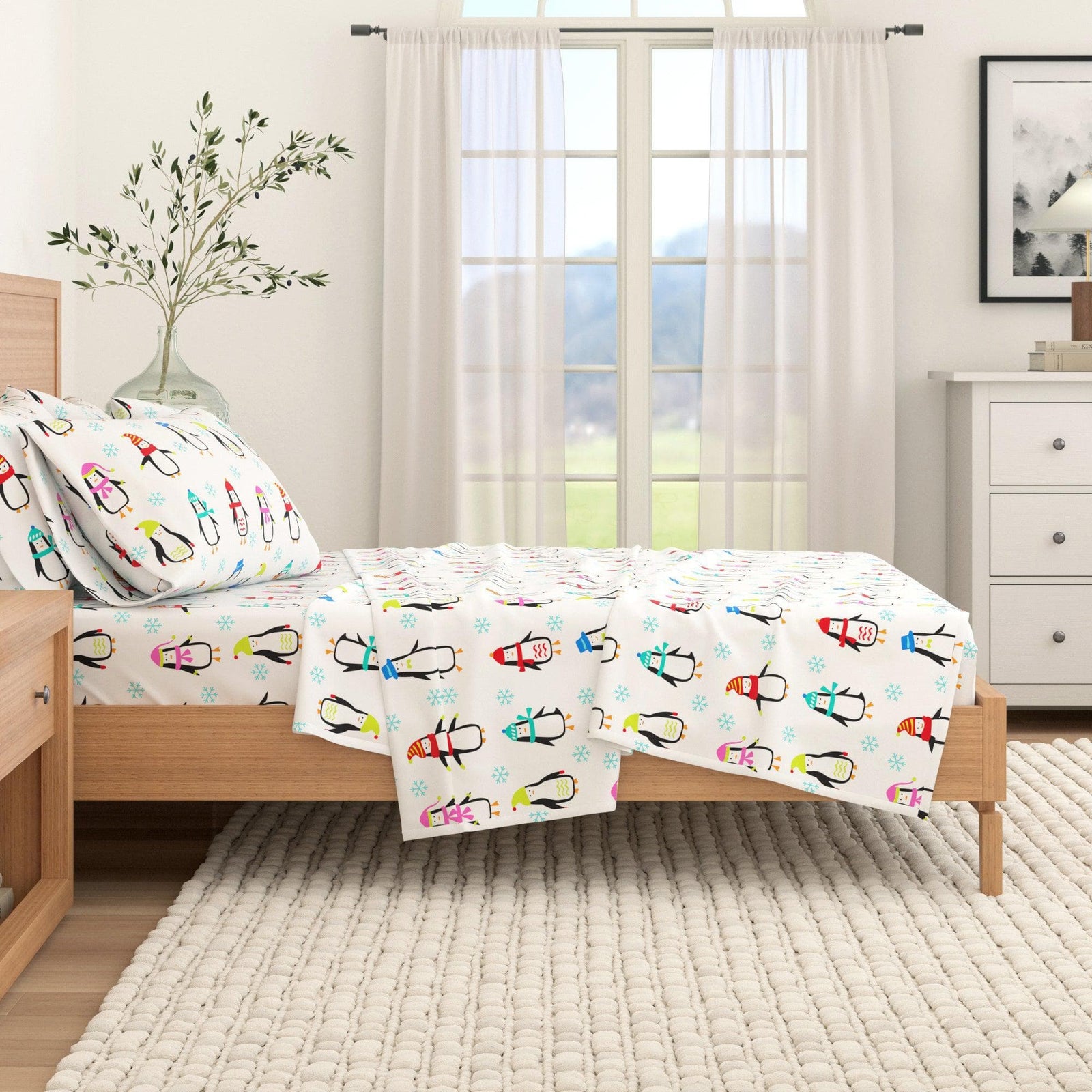 4-Piece Turkish Cotton Flannel Sheet - Stratton Collection