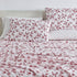 4 Piece Watercolor Floral Microfiber Sheet - Delia Collection