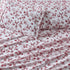 4 Piece Watercolor Floral Microfiber Sheet - Delia Collection