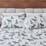 4-Piece Lodge Microfiber Sheet - Mountain Ridge Collection