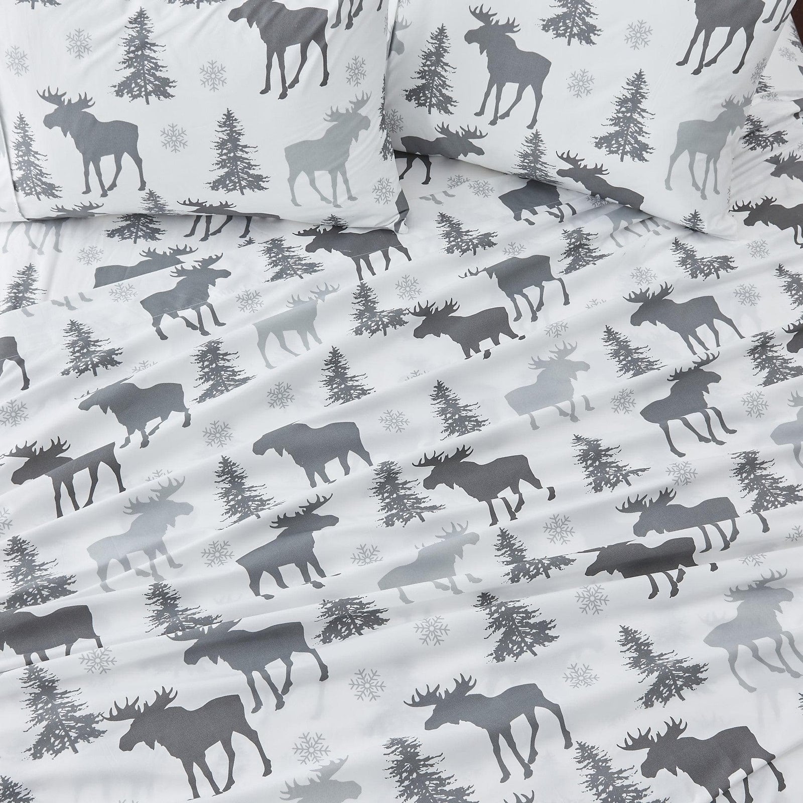 4-Piece Lodge Microfiber Sheet - Mountain Ridge Collection