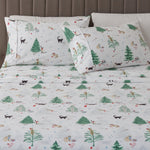 4-Piece Lodge Microfiber Sheet - Mountain Ridge Collection