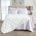 Velvet Plush Sherpa Luxury Bed Blanket - Kinsley Collection