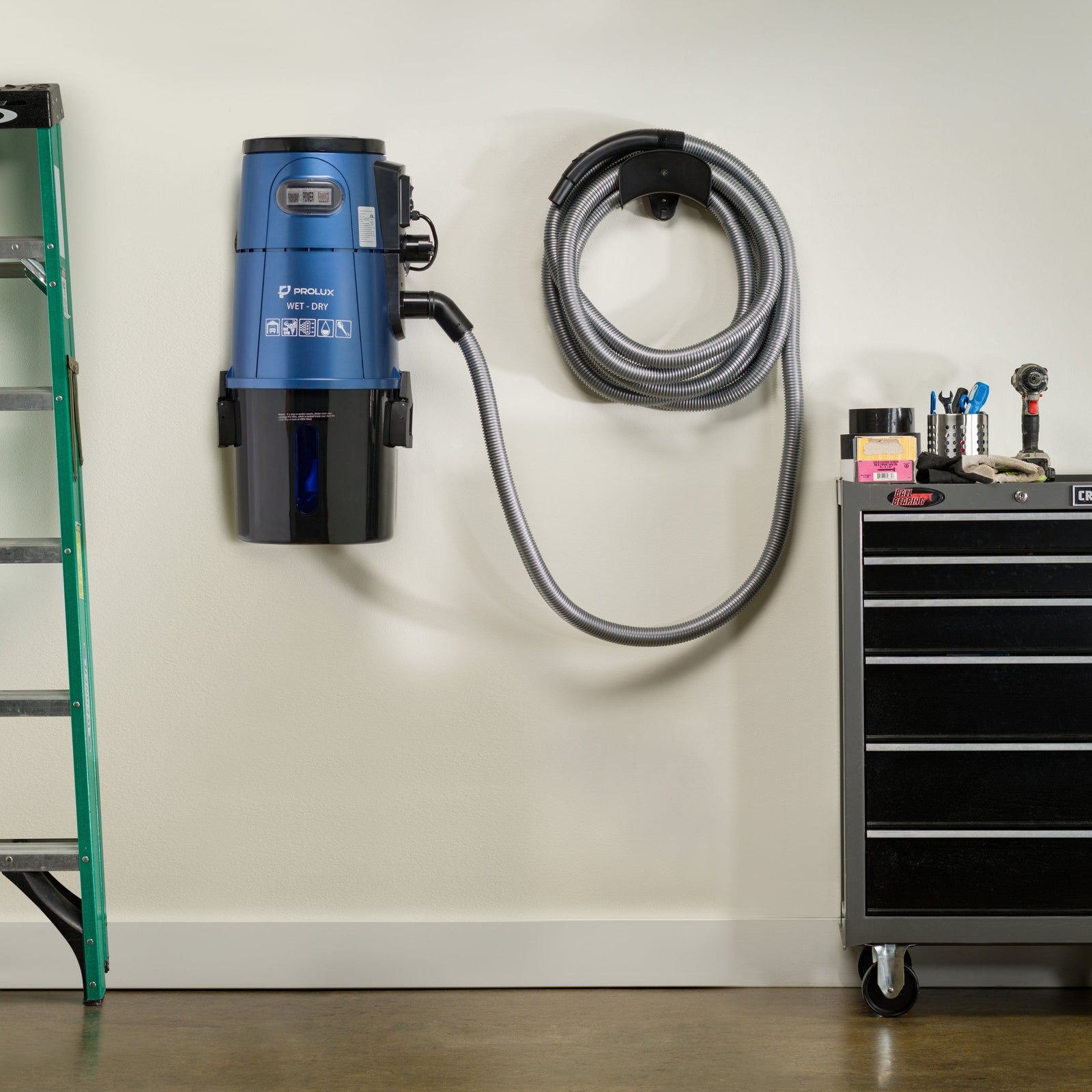 Blue Prolux Wet/Dry Garage Vacuum, Shampooer, Blower and Detailer