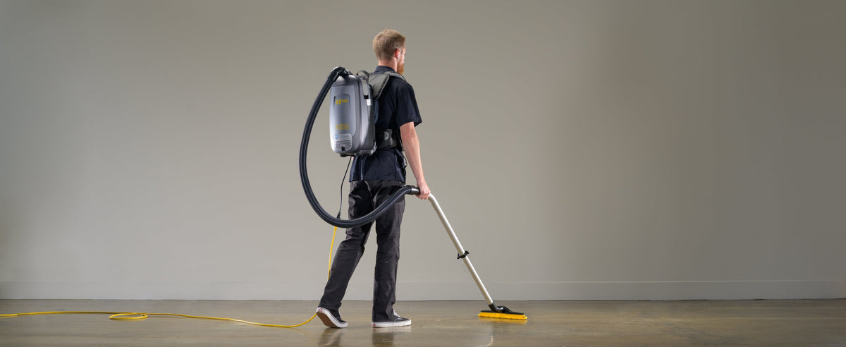 Prolux X8 Pro Commercial Backpack Vacuum w/ Deluxe 1 1/2
