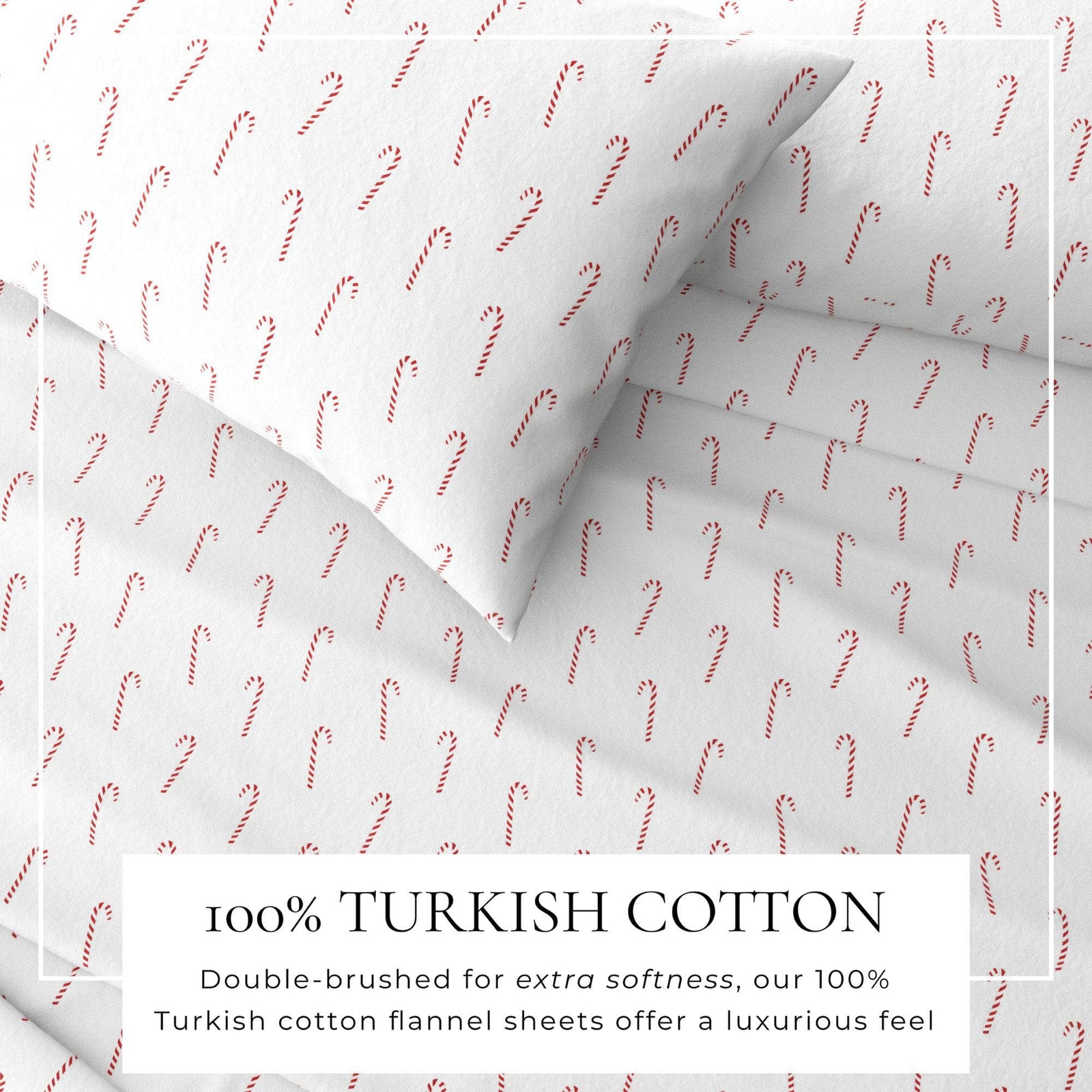 100% Turkish Cotton Flannel Sheet Sets - Boulder Collection
