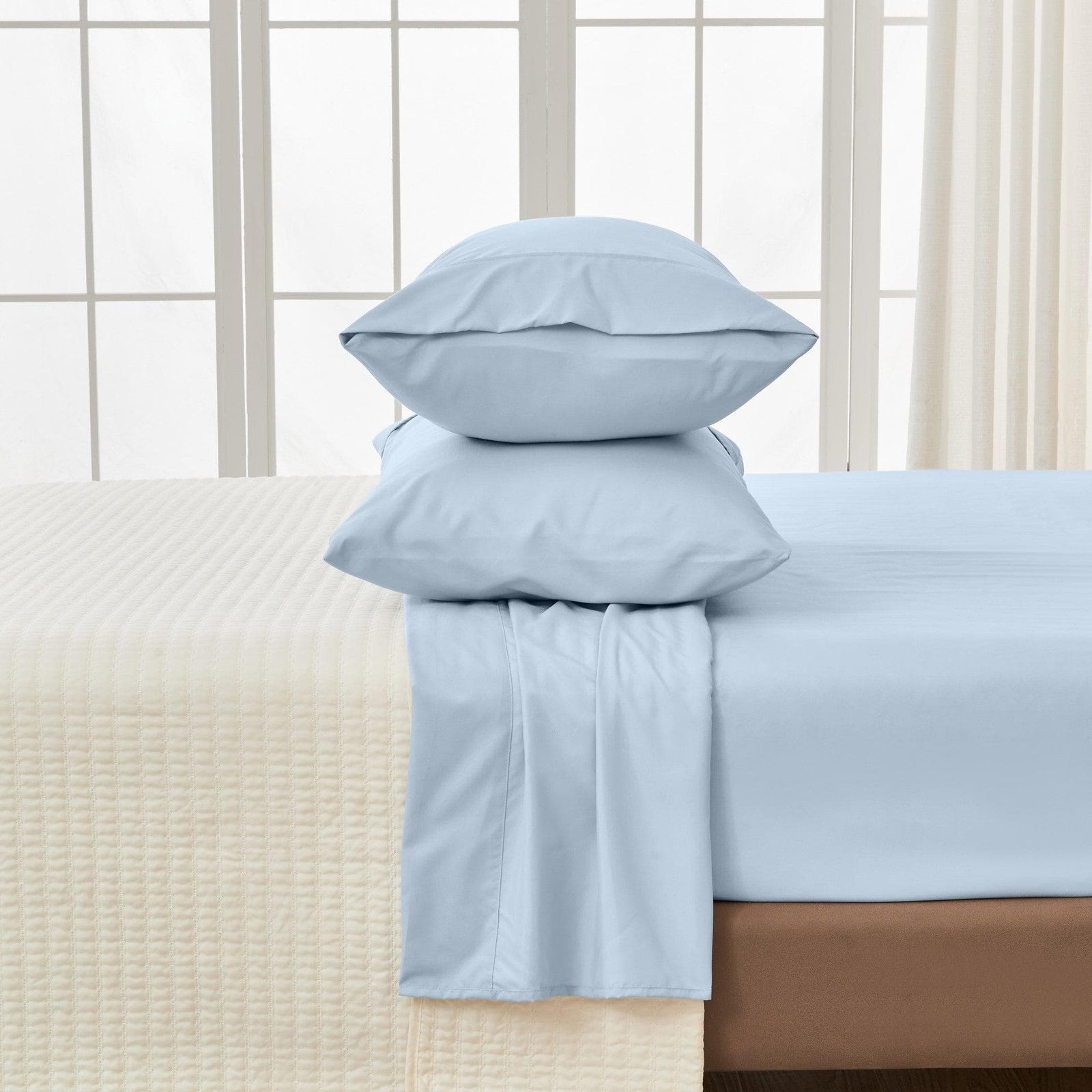 4 Piece Solid Microfiber Sheet - Amara Collection