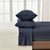 4 Piece Solid Microfiber Sheet - Amara Collection