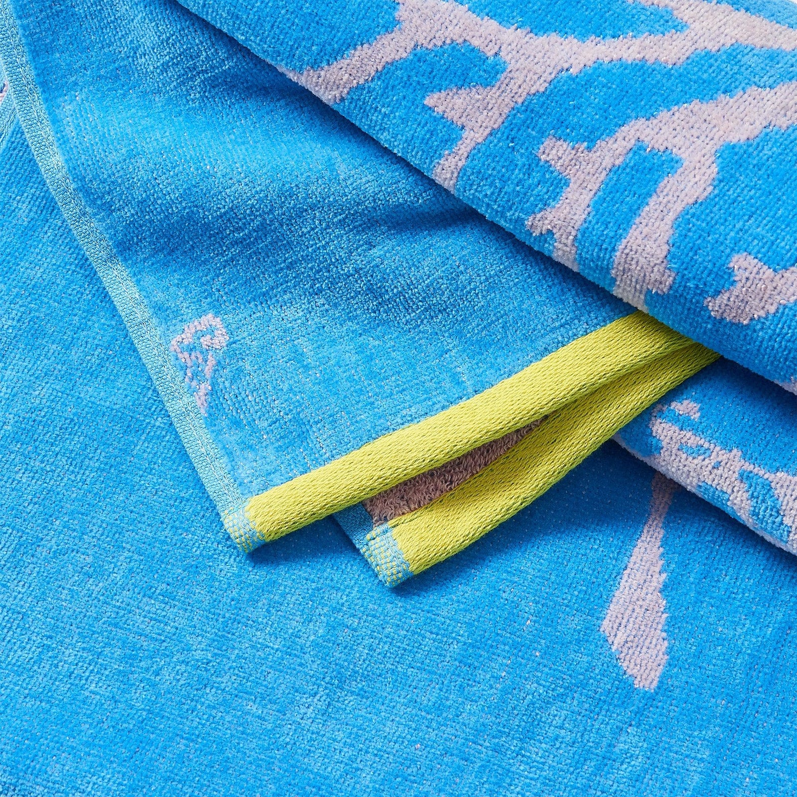 2 Pack 100% Cotton Jacquard Beach Towels - Playa Collection