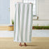 4 Pack Striped Cabana Oversized Beach Towel - Edgartown