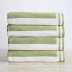 4 Pack Striped Cabana Oversized Beach Towel - Edgartown