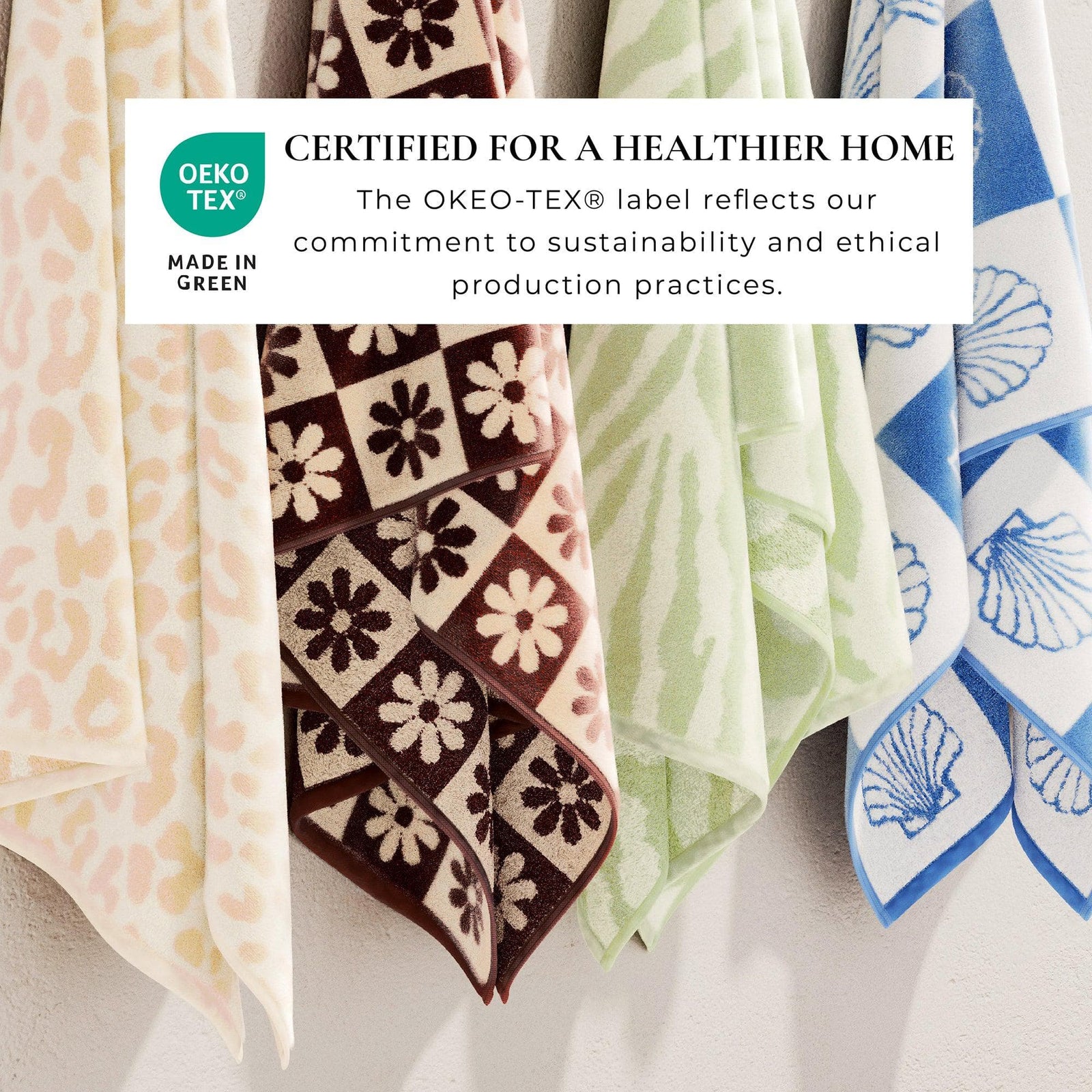 Oversized Retro Printed Beach Towel - St. Barts Collection