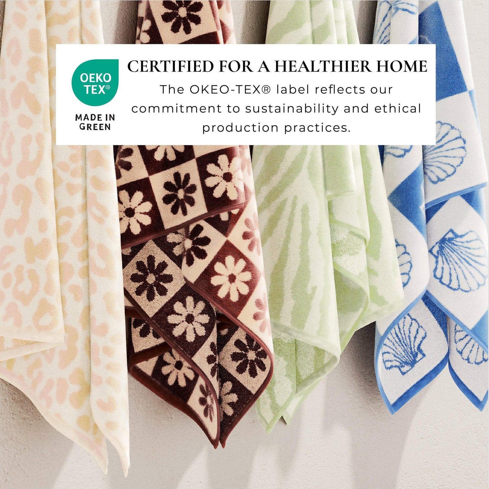 Oversized Retro Printed Beach Towel - St. Barts Collection