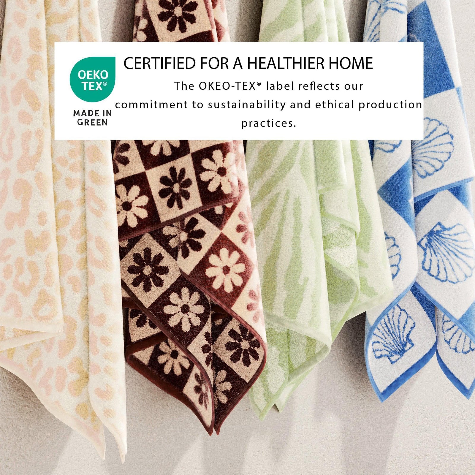 Oversized Retro Printed Beach Towel - St. Barts Collection