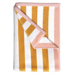 Oversized Striped Border Cabana Beach Towel - Santa Cruz
