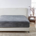 Solid Plush Fitted Sheet - Velvet Luxe Collection
