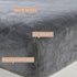 Solid Plush Fitted Sheet - Velvet Luxe Collection