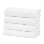 Cotton Diamond Waffle Weave Bath Towel Set - Grayson Collection