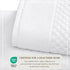 Cotton Diamond Waffle Weave Bath Towel Set - Grayson Collection