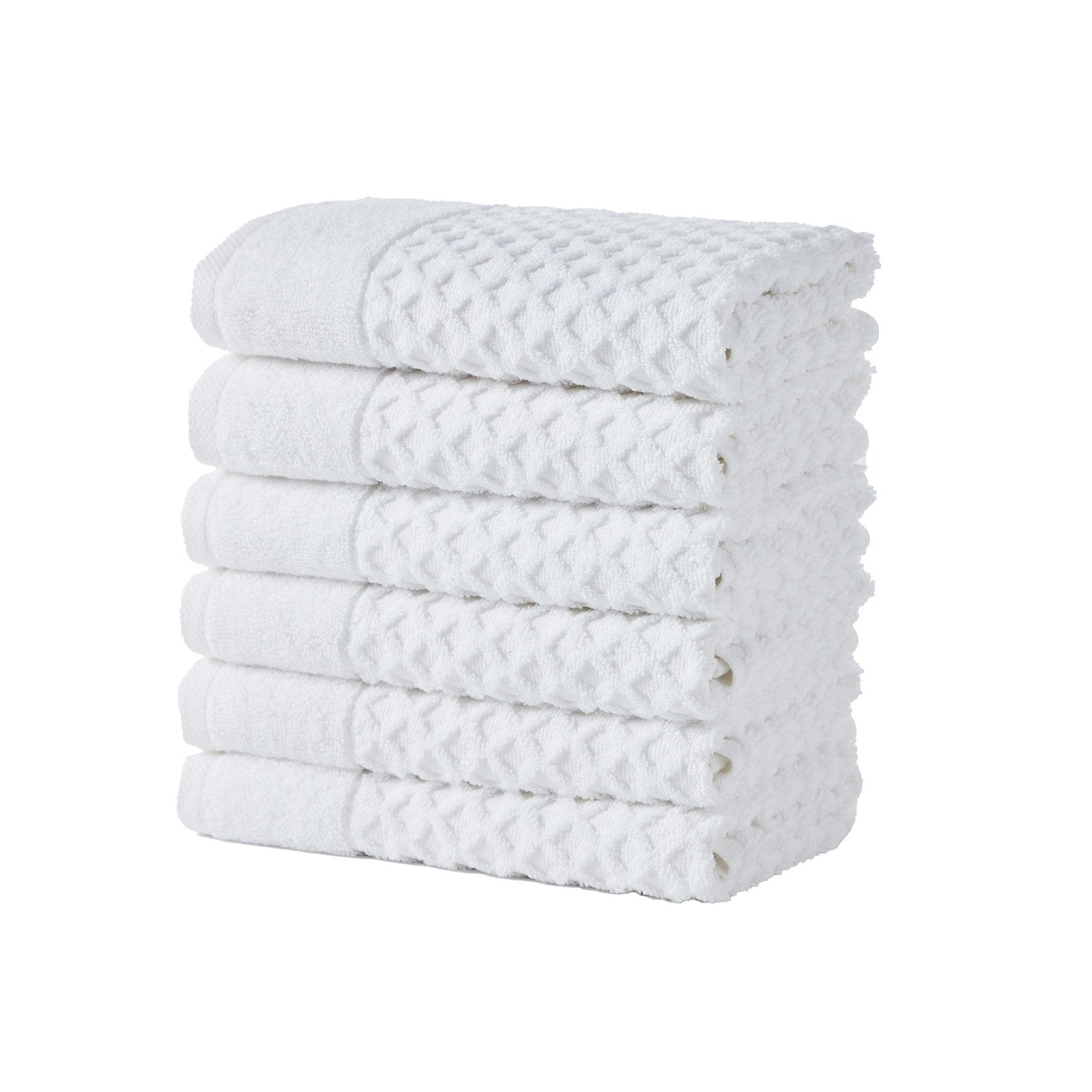 Cotton Diamond Waffle Weave Bath Towel Set - Grayson Collection