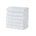 Cotton Diamond Waffle Weave Bath Towel Set - Grayson Collection