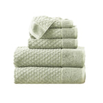 Cotton Diamond Waffle Weave Bath Towel Set - Grayson Collection