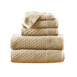 Cotton Diamond Waffle Weave Bath Towel Set - Grayson Collection