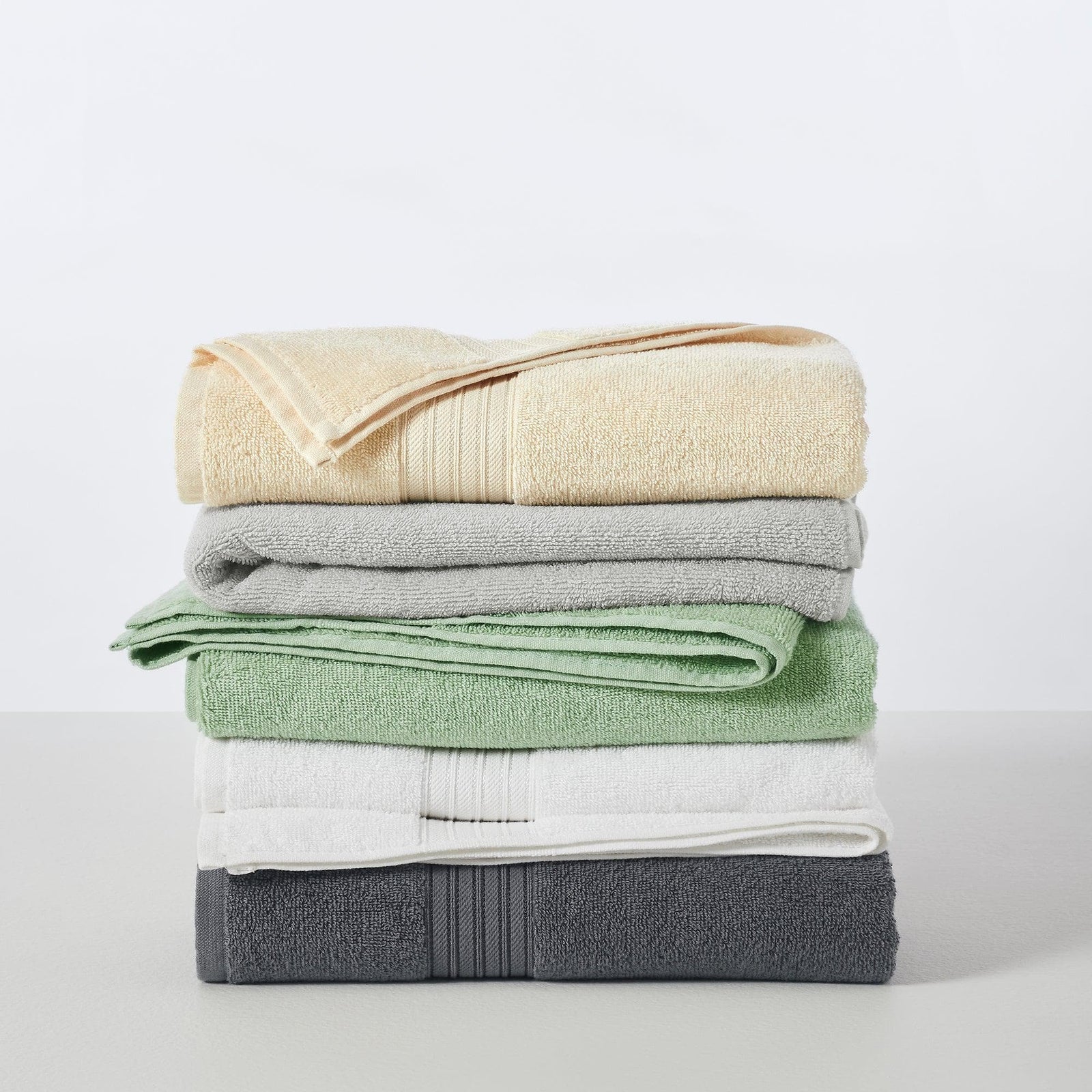 Cotton Terry Bath Towel Set - Cooper Collection