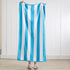 Cotton Velour Cabana Stripe Beach Towel - Novia Collection