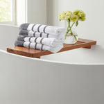 Decorative Cotton Stripe Bath Towel Set - Noelle Collection