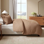 100% Cotton Waffle Weave Duvet Set - Mattea Collection
