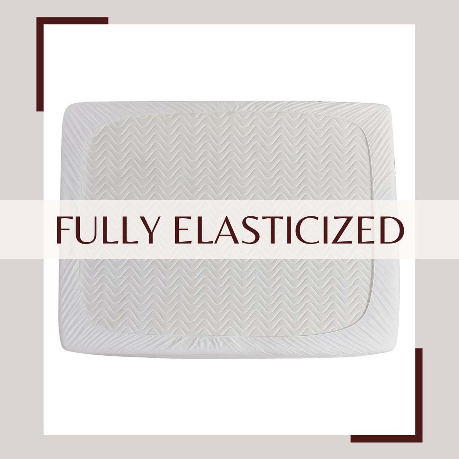 Machine Washable Quilted Mattress Pad - Wyeth Collection