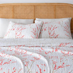3-Piece Floral Quilt - Sakura Collection