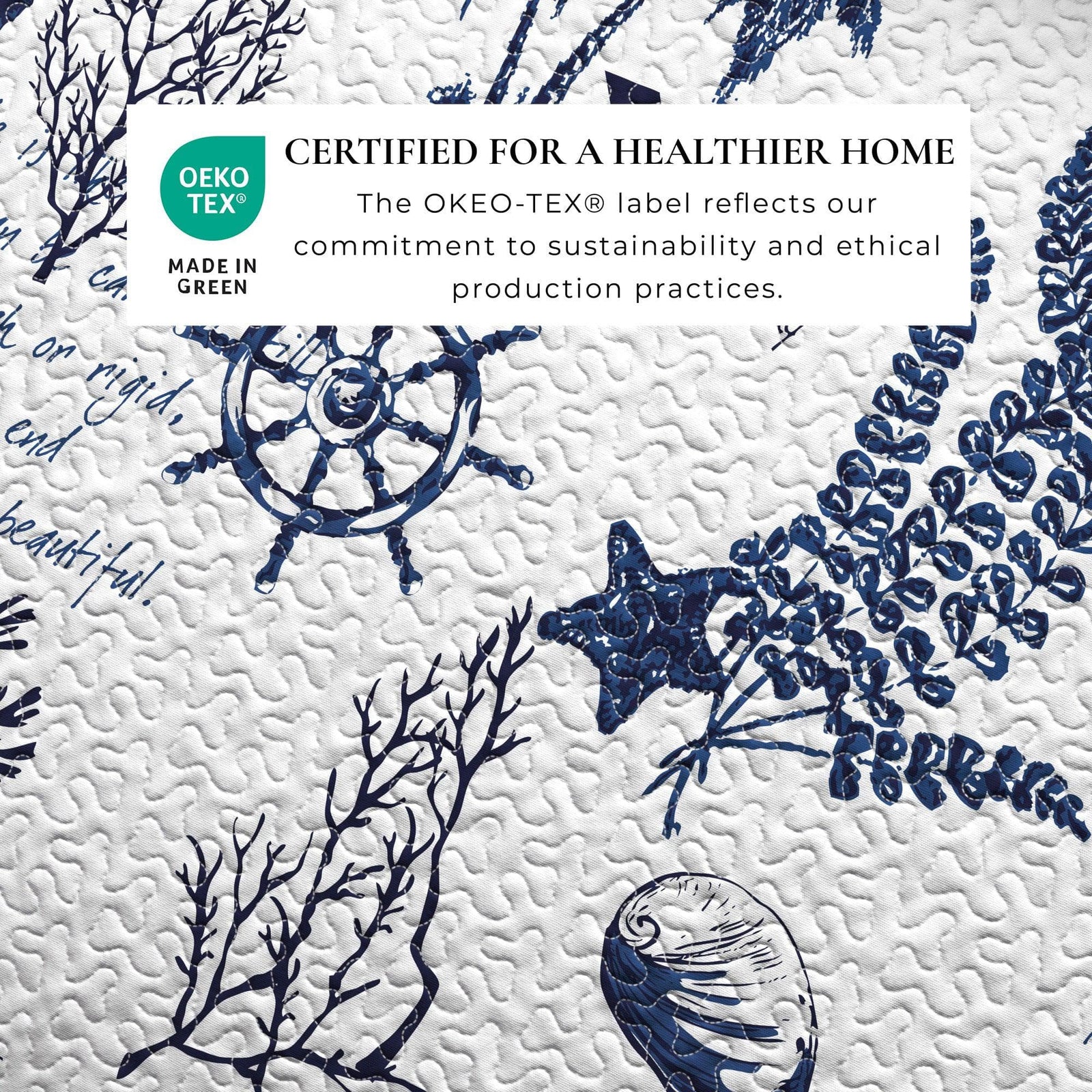 3-Piece Coastal Quilt - Catalina Collection