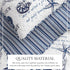 3-Piece Coastal Quilt - Catalina Collection